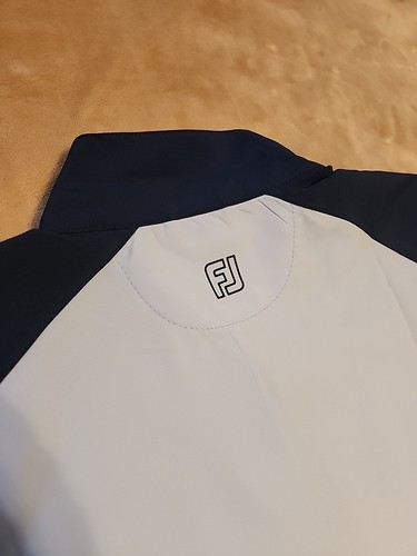 NEW Footjoy Special Olympics Arizona mens golf 1/4 zip wind shirt LARGE Blue - Picture 6 of 6