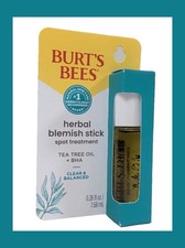 Burts Bees Blemish Stick Spot Treatment Tea Tree Oil  BHA Acne Treatment