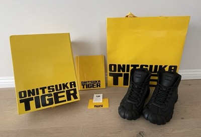 Onitsuka Tiger Dentigre Puff Boot US Unisex Size 11 Black