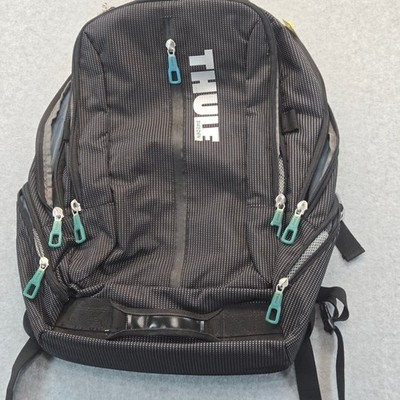 Thule Crossover 32L Laptop Backpack Black White Dot TCBP-417 Travel Daypack
