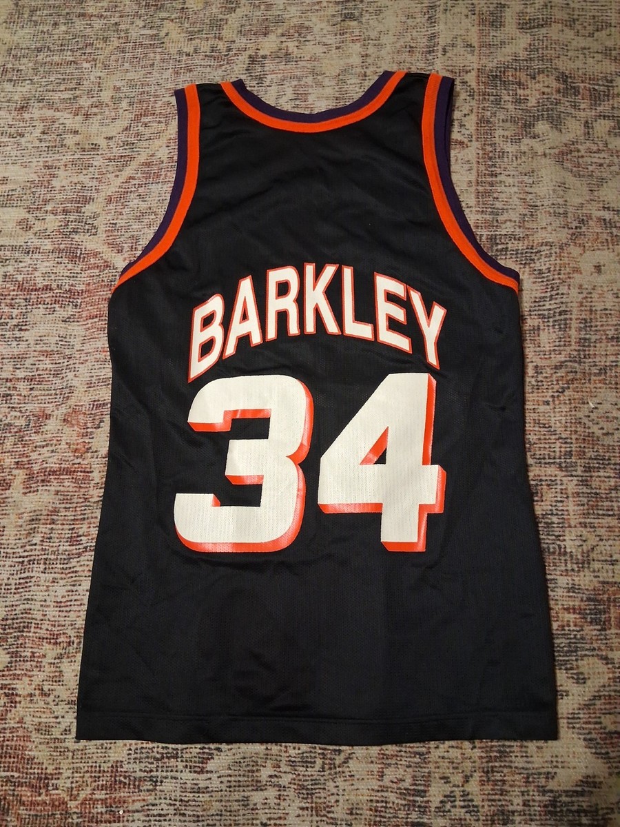 Vintage Phoenix Suns Jersey Youth Xl Charles Barkley Black