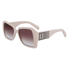 Karl Lagerfeld White Injected Sunglasses 100 Authentic