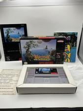 Equinox (Super Nintendo Entertainment System, 1994) CIB W/ Poster + Hang Tab