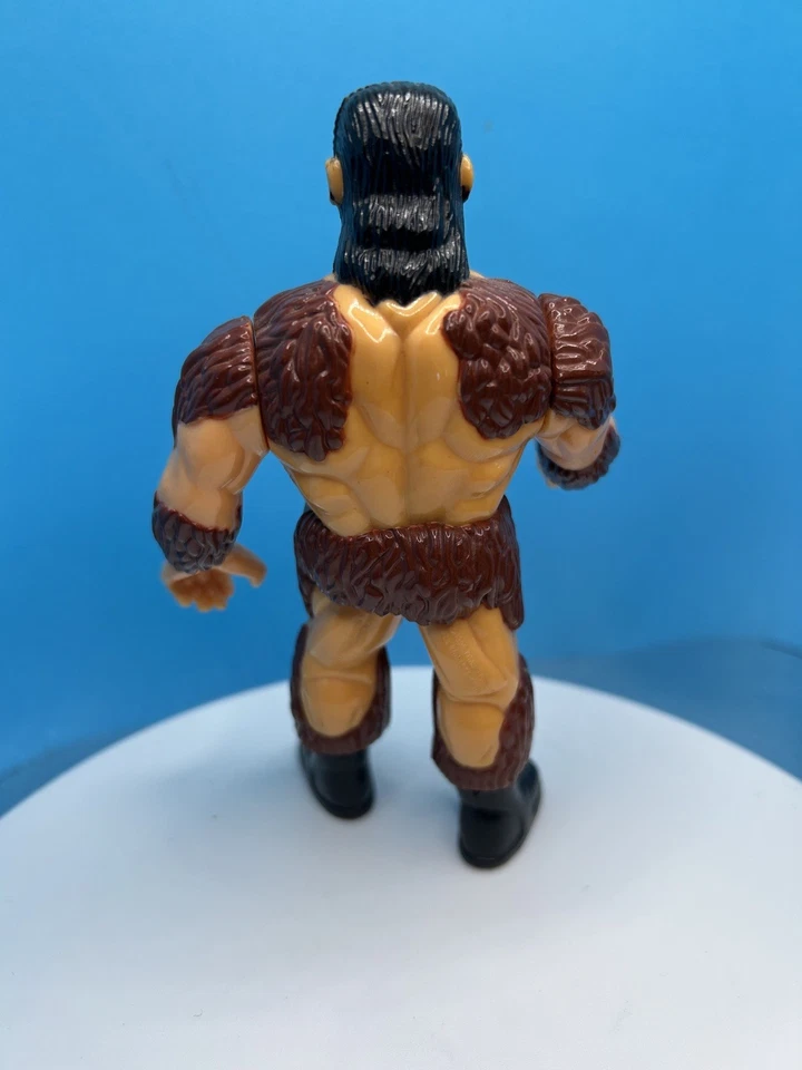 Figura de lucha libre Hasbro 1994 WWF Giant González with Giant Jab Series 10 Foto 2 de 2