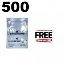 500 Crystal Clear Golden Age Thick Comic Book Bags Sealable Flap ** 1-3 DAY