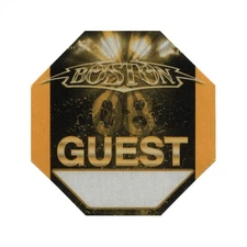 Boston 2008 Concert Tour Band Guest Backstage Pass