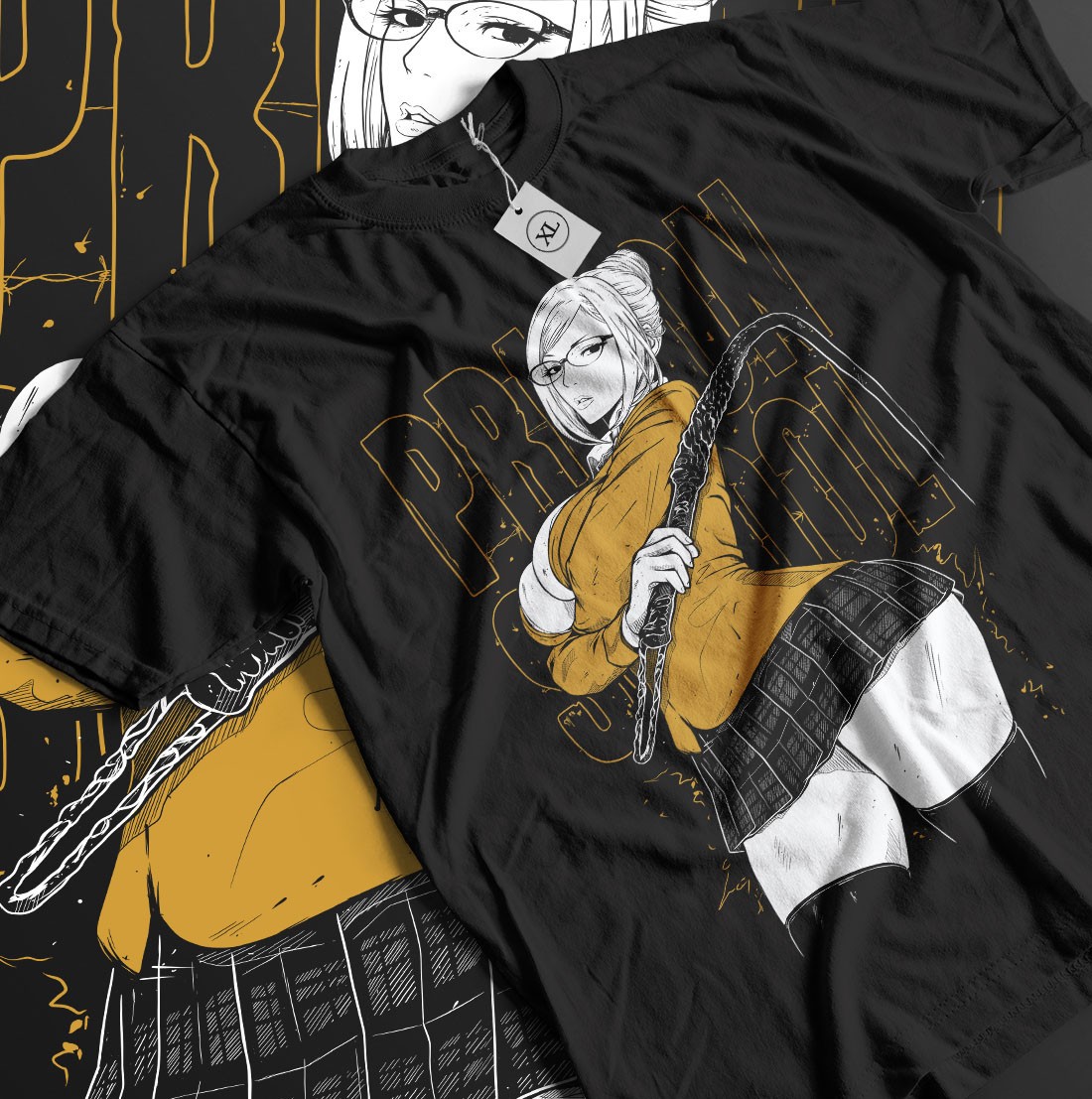 Prison School Hana Midorikawa T-Shirt Japanese Cartoon Horror