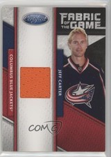 2011-12 Certified Fabric of the Game Materials 166/399 Jeff Carter #107 06rp