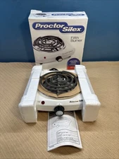 Proctor Silex Fifth Burner Hot Plate Temperature Control Model # 34101