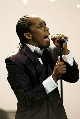 Lemar on stage MOBO Awards 2006 Royal Albert Hall on September 20 - Old Photo 1