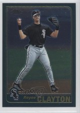 2001 Topps Traded & Rookies Chrome Royce Clayton #T10 0f4