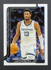 Jaren Jackson Jr 2025-26 Topps #184 Memphis Grizzlies NBA Player