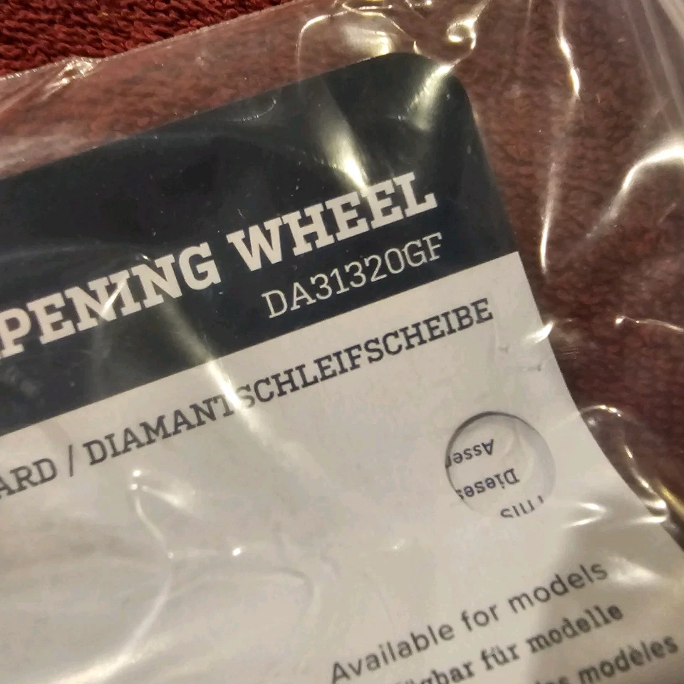 Rueda de repuesto Drill Doctor DA31320GF 180 Grit Diamond para 350X, XP, 500X y Foto 2 de 4
