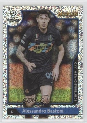 2021 Merlin Collection Chrome UEFA Club Competitions /150 Alessandro Bastoni 4k8