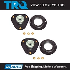 TRQ Front  Upper Strut Shock Mount w/ Bearing Kit Left & Right Pair Set for Rav4