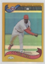 2002 Topps Chrome Gold Refractor Jose Mesa #184 1m8