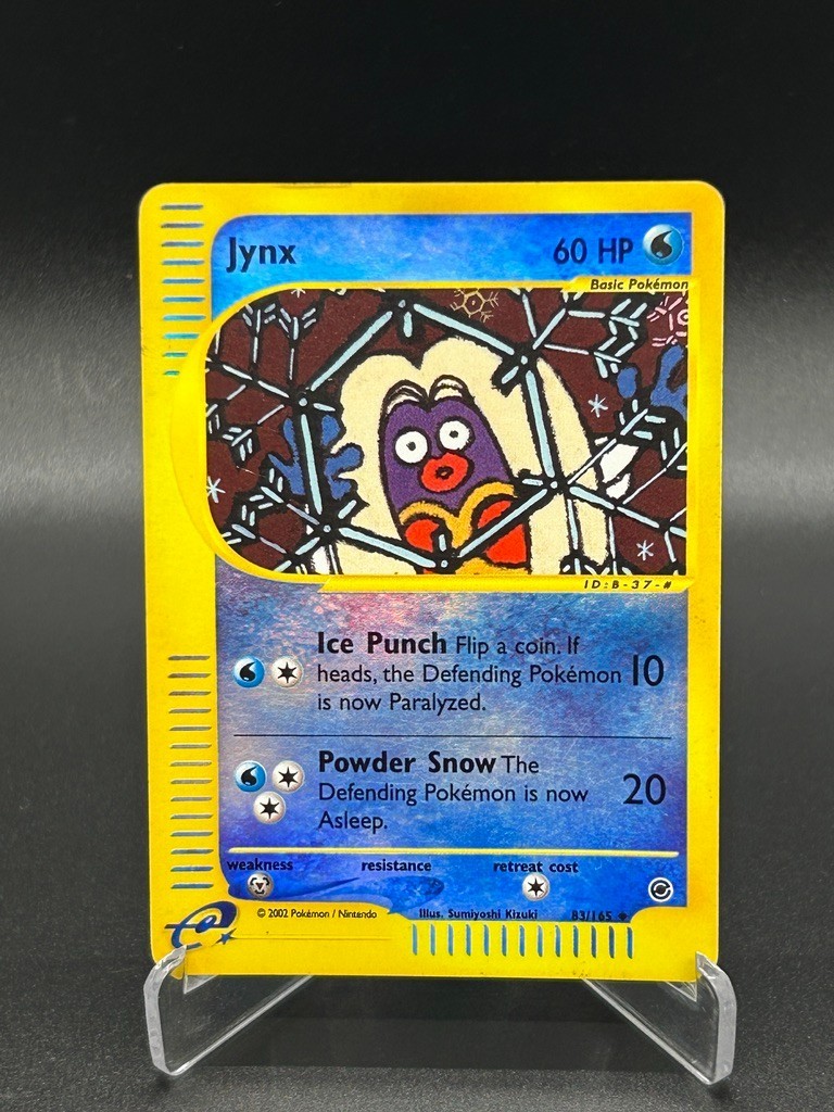 Jynx 83/165 Reverse Holo English Pokemon Card WoTC E-Reader