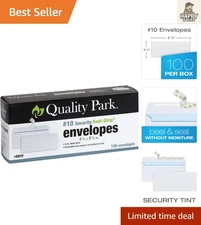Reliable Security Envelopes with Self-Adhesive Closure, 100 Count, 4-1/8 x 9-1/2