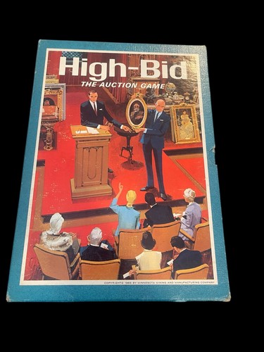 Vintage 1965 3M High-Bid The Auction Game Minnesota Mining and Manufacturing