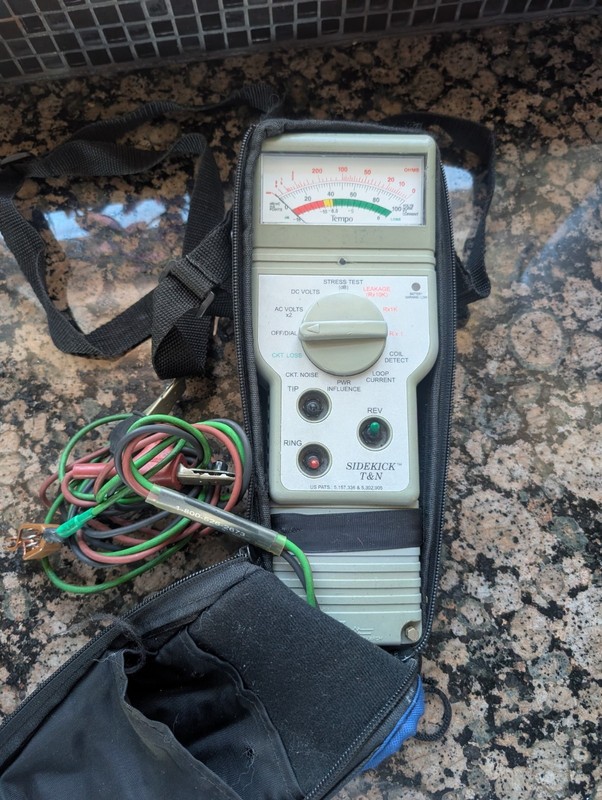 Tempo Sidekick T&N Tester With Case