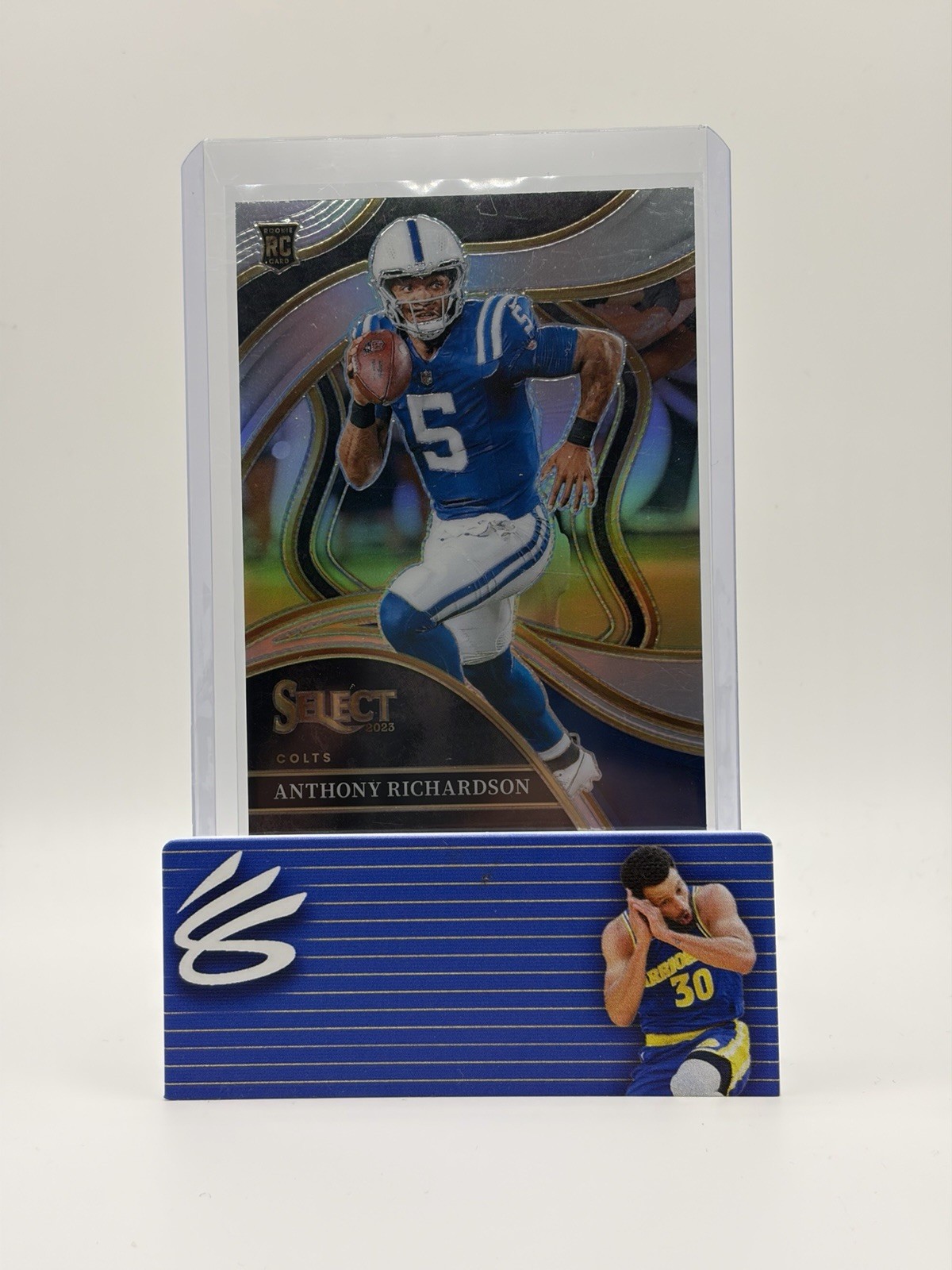 2023 Panini Select - Club Level Anthony Richardson #297 Silver Prizm (RC)