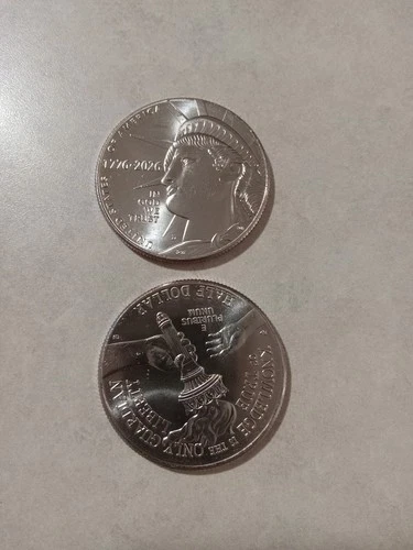 2026D  1- Liberty Semiquincentennial Half Dollar,  UNCIRCULATED 250 YEAR ANNIV