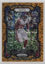 2023 Panini Prizm Rookies Disco Prizm Eric Gray #377 i0b