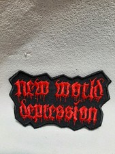 PATCH/ AUFNÄHER  NEW WORLD DEPRESSION  Metal...