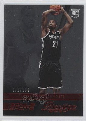 2014 Panini Prestige Bonus Shots Red Plus /199 Cory Jefferson #200 Rookie RC 1l7