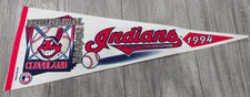 1994 Cleveland Indians Inaugural Season MLB Pennant Trench USA A New Era Begins