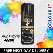 All Purpose Spray Paint Aerosol Matt Gloss Satin Primer Metal Wood Plastic 400ml