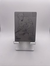 Cole Carter 1/1 Printing Plate 2018-19 Upper Deck CHL Hockey #34 Steelheads