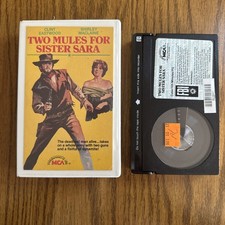 Two Mules For Sister Sara 1970 1982 BETAMAX NOT VHS Clint Eastwood, MCA