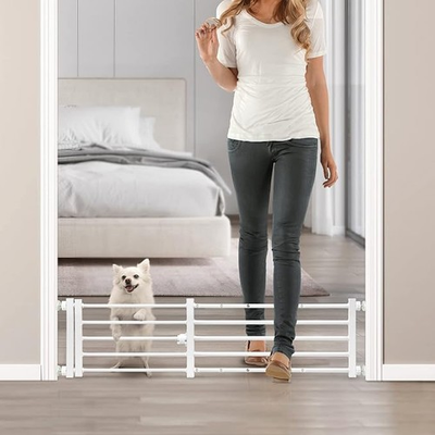 #ad #ad Extra Wide Pressure Mount Dog Gate with Small Door $36.89