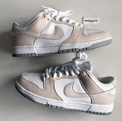 Nike Dunk Low Next Nature White Light Orewood Brown Women's Sz 10.5  Men's Sz 9