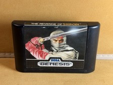 REVENGE OF SHINOBI Sega Genesis - Authentic Game Cart Only - Tested & Works