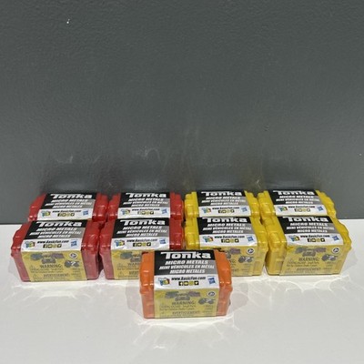 Tonka Micro Metals X9 Blindkapsel Konvolut - Mini Fahrzeug Spielzeug [NEU] [VERSIEGELT]