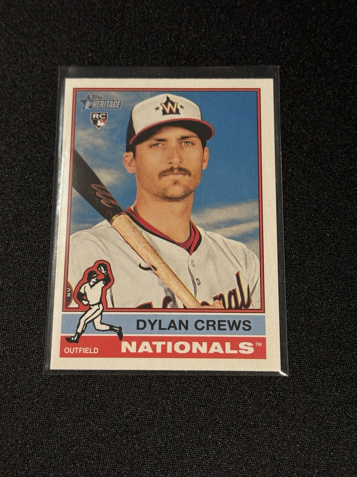 2025 Topps Heritage Dylan Crews #247