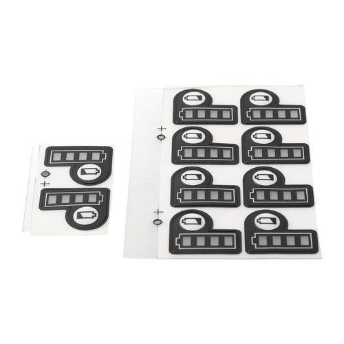 10 X Battery Capacity LED Key Sticker Label BL1830 BL1430 For 18V 14.4V - Picture 4 of 16