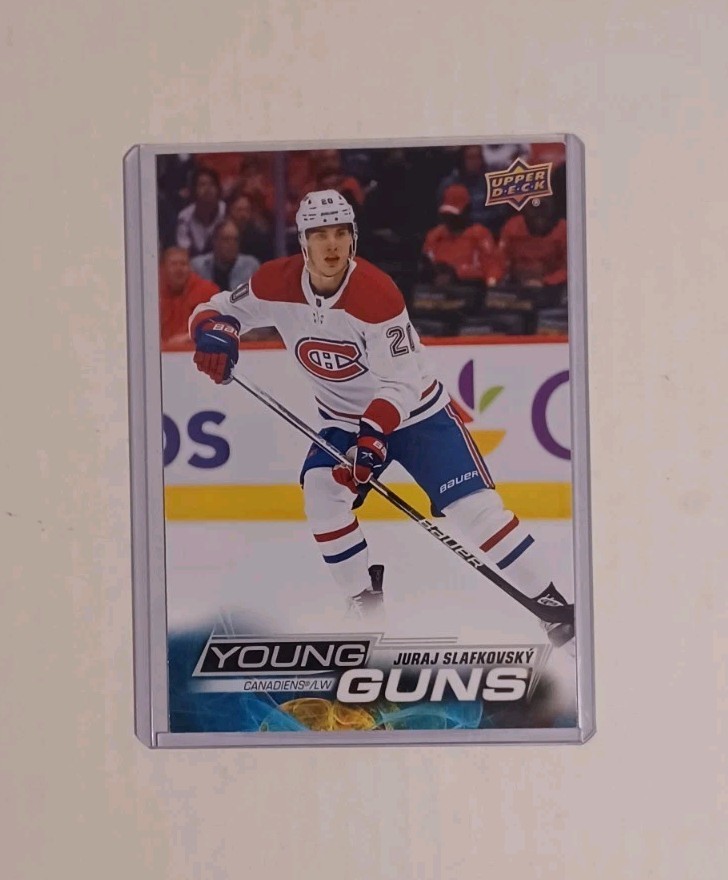 2022-23 Upper Deck JUMBO Young Guns Juraj Slafkovsky RC Oversized Rookie #451