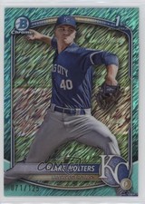 2025 Bowman Chrome Prospects Aqua Shimmer Refractor 71/125 Blake Wolters 1g1q