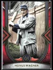 Honus Wagner 2022 Topps Museum Collection Ruby /50 #39 Pittsburgh Pirates