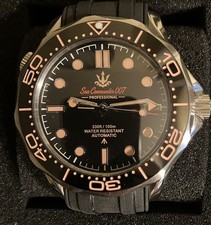 Custom James Bond No Time to Die Inspired Dive Watch – Miyota 8215 Automatic