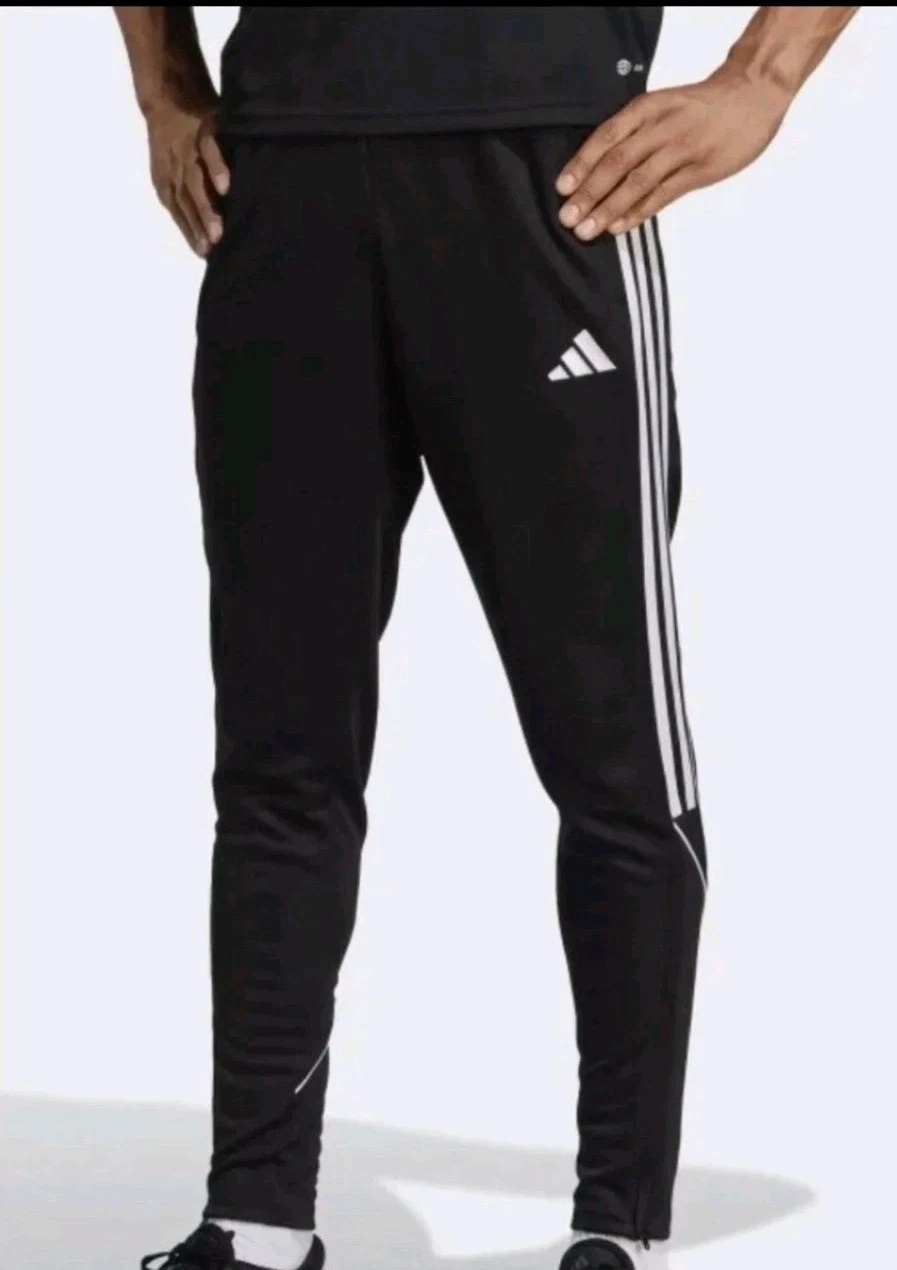 Adidas Tiro 23 Soccer Track Pants Adult Men Size 4XL Black White HS7232 NWT