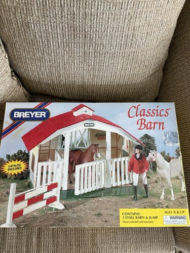 Vintage BREYER Classics Barn NO. 650 New In Box Sealed Complete 2006 See Photos - Picture 18 of 20