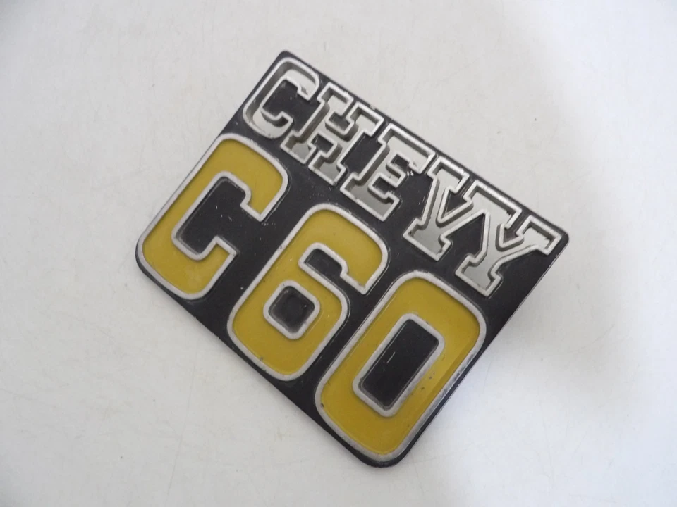 1973 1974 1975 1976 1977 1978-1979 Chevrolet Chevy большой грузовик C 60 эмблема 692915 - Изображение 3 из 4