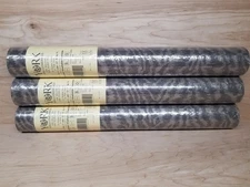 York Wallcoverings Y6130801 Reflections Static Texture Wallpaper, Gold/Black