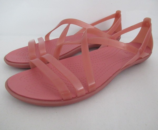 CROCS Jelly Sandal SHOES Size 10 Womens Pink