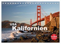 Kalifornien Usa (Tischkalender 2026 Din A5 Quer), Calvendo Monatskalender 2026