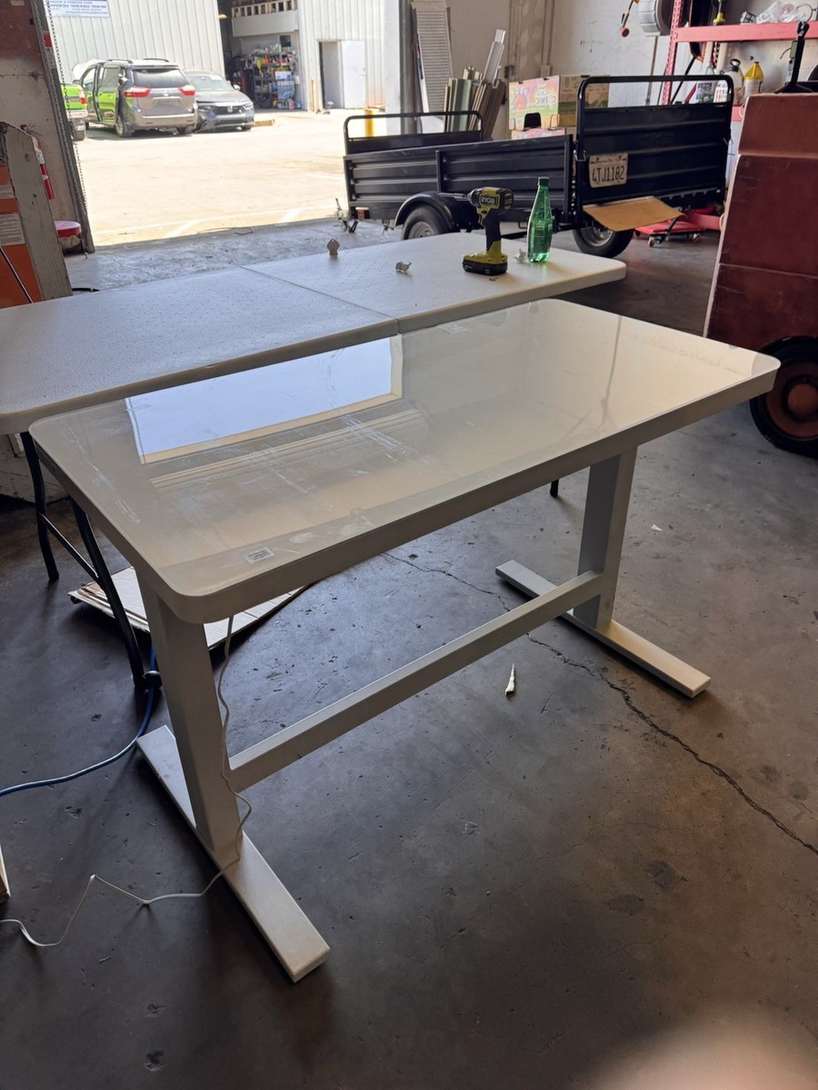 Tresanti Desktop Wireless Charging Station Adjustable Height Desk